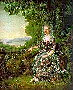 Jens Juel Madame de Pragins oil painting reproduction